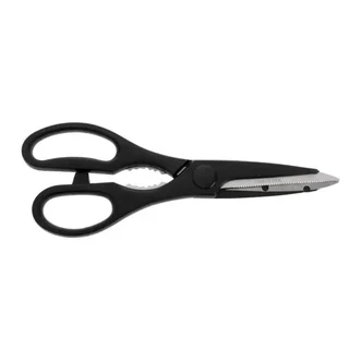 Professional Kitchen Scissors with Serrated Blade - 18 cm Length