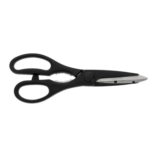 Professional Kitchen Scissors with Serrated Blade - 18 cm Length