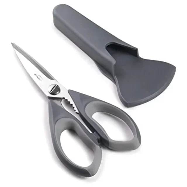 Professional Kitchen Scissors with Protective Case - 21.5 cm