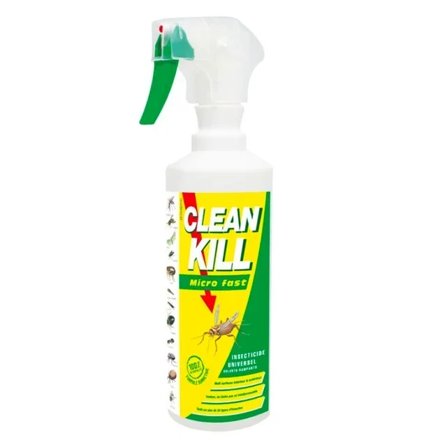 Clean Kill Spray Insecticide Anti-Volants et Rampants 500 ml