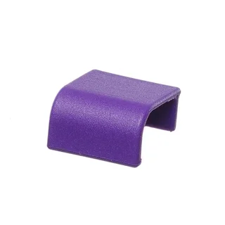 Clips de Fixation Violets pour Boîtes de Rangement - Set de 12 Pièces