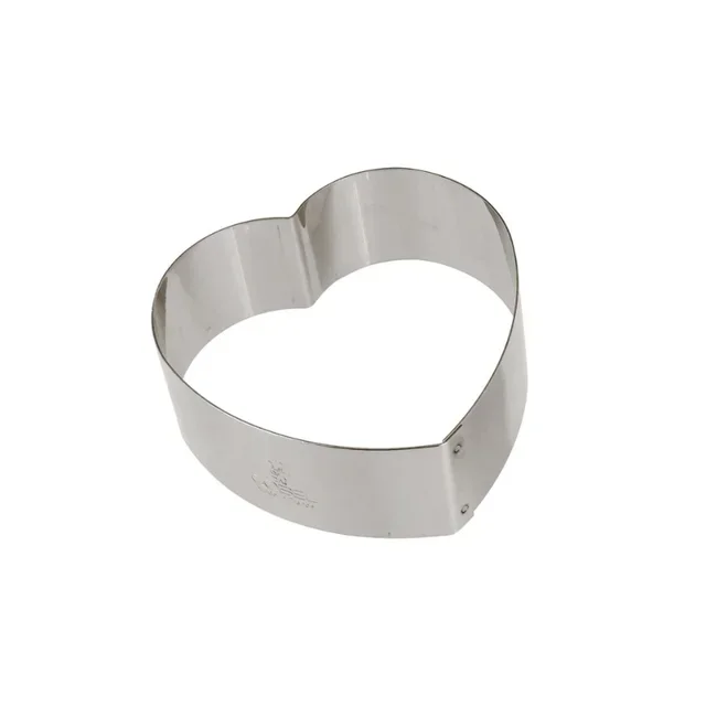 Stainless Steel Heart-Shaped Rounder