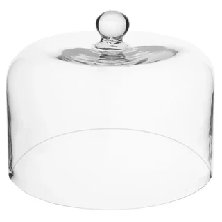 Cloche à Pâtisserie en Verre Transparent - Diamètre 24 cm x Hauteur 19 cm