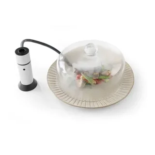 Glasglocke zur Präsentation