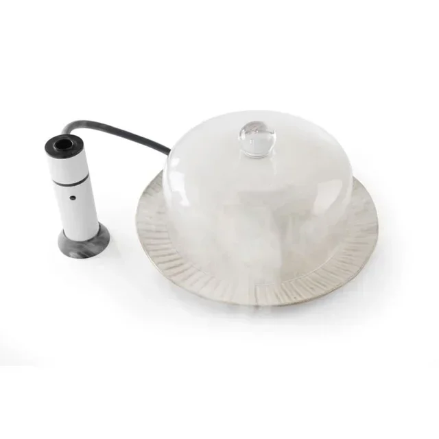 Glasglocke zur Präsentation