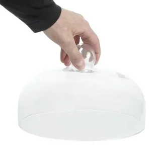 Campana di Presentazione in Vetro Trasparente - Diametro 26 cm