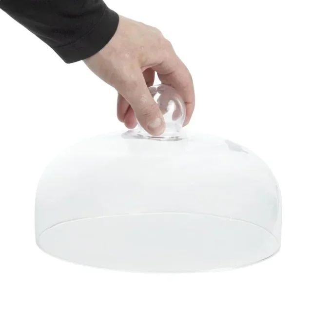 Campana di Presentazione in Vetro Trasparente - Diametro 26 cm