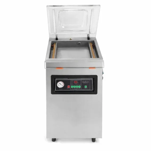 Máquina de envasado al vacío profesional sobre ruedas - Ancho 400 mm