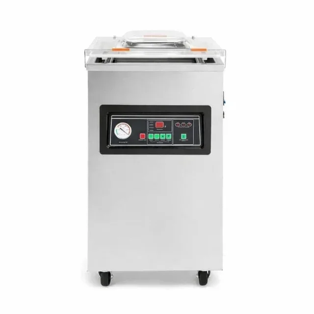 Máquina de envasado al vacío profesional sobre ruedas - Ancho 400 mm