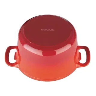 Cocotte Rotonda Rossa 3,2 L - Casseruola in Ghisa Smaltata