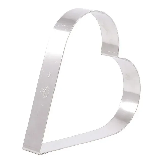 Stampo Cuore per Entremets Pasticceria - Forma Quadrata 10 cm