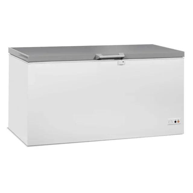 Freezer Horizontal de Aço Inoxidável 572 Litros com Tampa