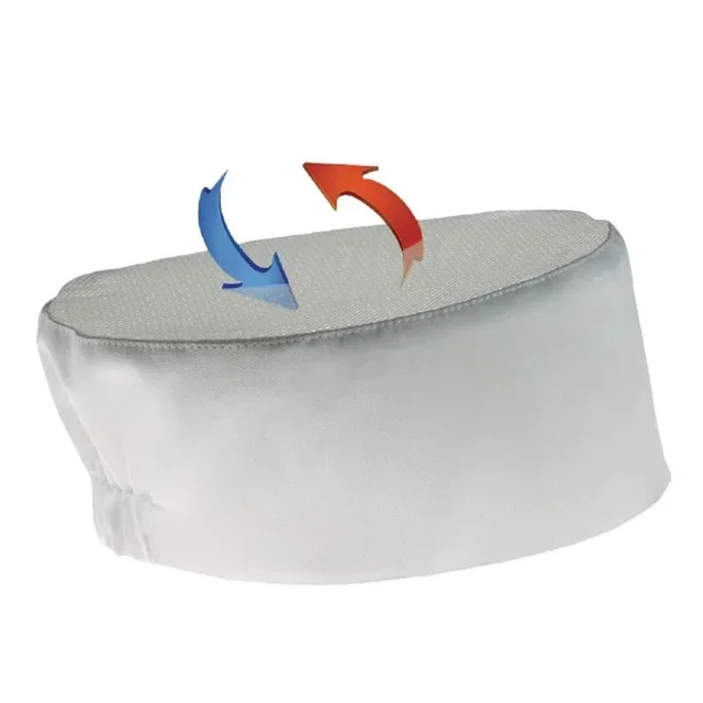 Gorro de Cocina Blanco Ajustable - Talla Universal
