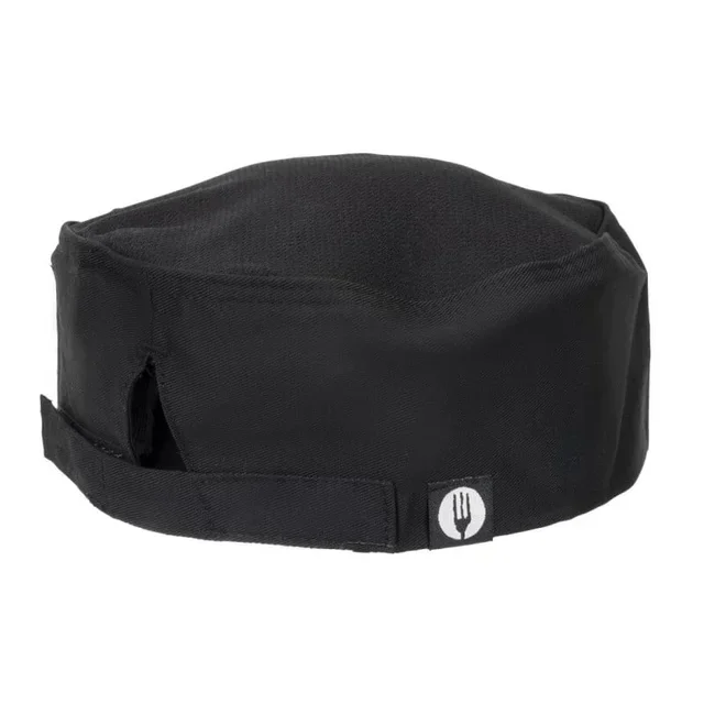 Black Chef Skull Cap - One Size