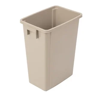 Collecteur de Tri Sélectif Beige 56 Litres - Matière Polypropylène