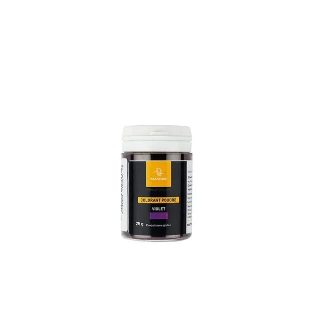 Violettes Lebensmittelfarbe Pulver Wasserlöslich - 25 g