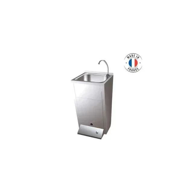 Stainless Steel Hand Wash Basin Pedal Operated Professional