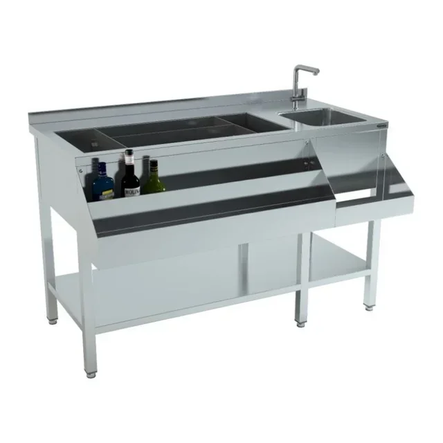 140 cm Neutral Design Cocktail Bar Counter