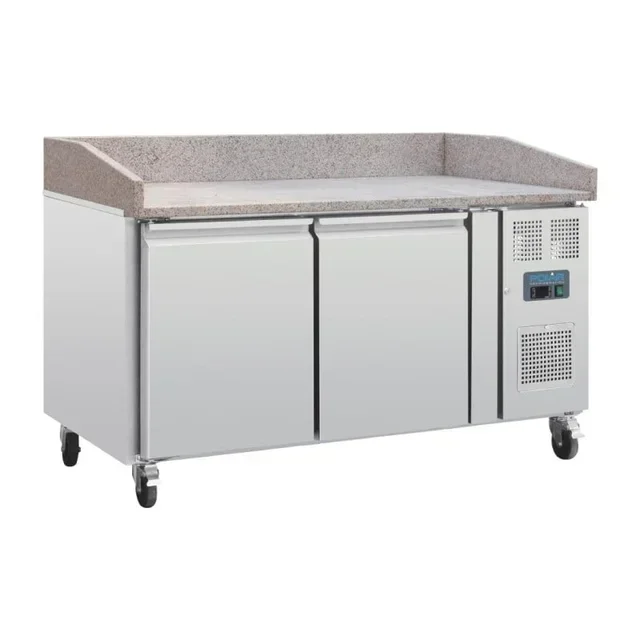 Pizza Service Counter with Marble Top - 2 Doors - Range G