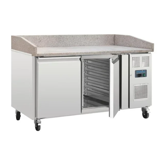 Pizza Service Counter with Marble Top - 2 Doors - Range G