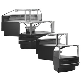 Mostrador Frigorífico de Esquina 45° - 90 Litros - Refrigeración Modular