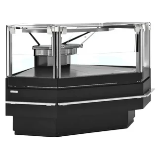 90° Corner Refrigerated Counter - 155 Liter Capacity