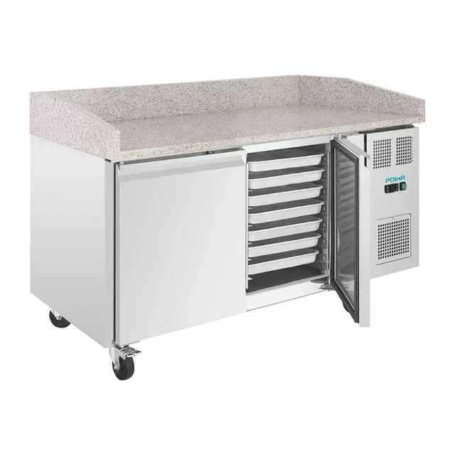 Balcão Refrigerado para Pizzas 2 Portas Série U 428 Litros