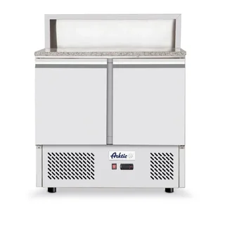 Refrigerated Prep Table for Gastronomic Preparation - 300 Liters - Pizzeria & Salad Bar Setup