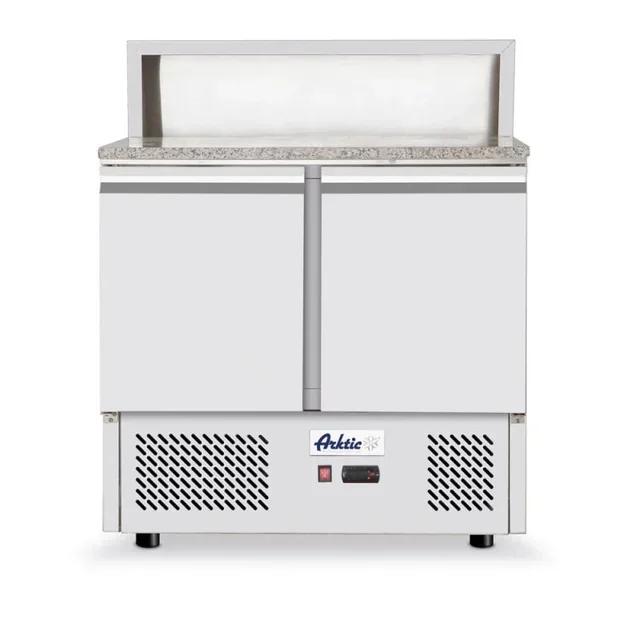 Refrigerated Prep Table for Gastronomic Preparation - 300 Liters - Pizzeria & Salad Bar Setup