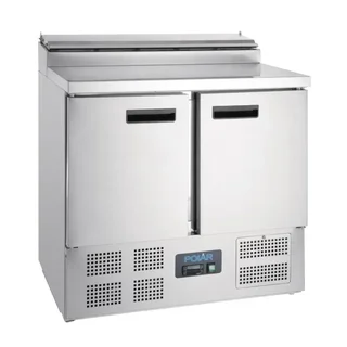 Refrigerated Pizza and Salad Preparation Counter Series G 254L with 5 Gastronorm 1/6 Pans