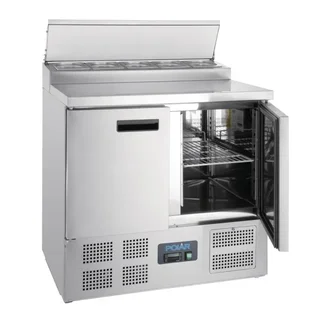 Refrigerated Pizza and Salad Preparation Counter Series G 254L with 5 Gastronorm 1/6 Pans