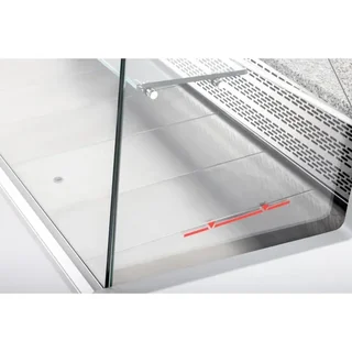 Grauer Tibetischer Kühltheke für den Service - 2 Meter