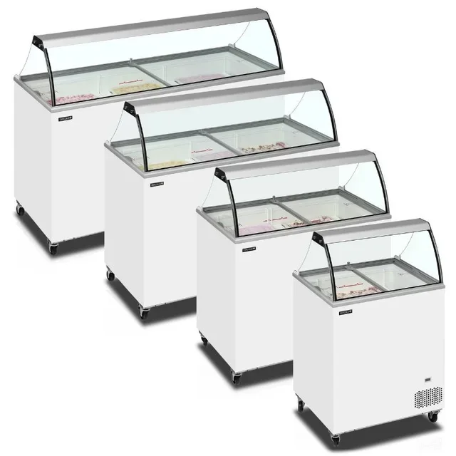 Professional Ice Cream Freezer - 191 Litres Capacity