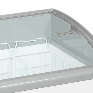 Congélateur Coffre 138L - Capacité XXL - Finition Blanc