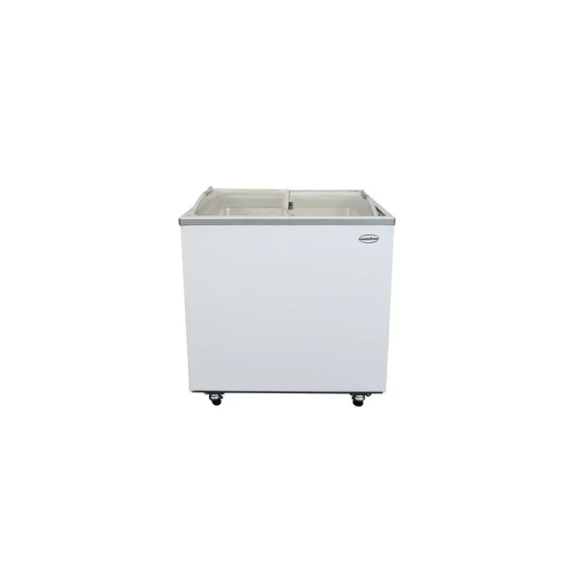 Congélateur Coffre 198 Litres - Couvercle Vitré