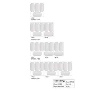 Congelatore a Pozzetto 350L Coperchio in Vetro Curvo