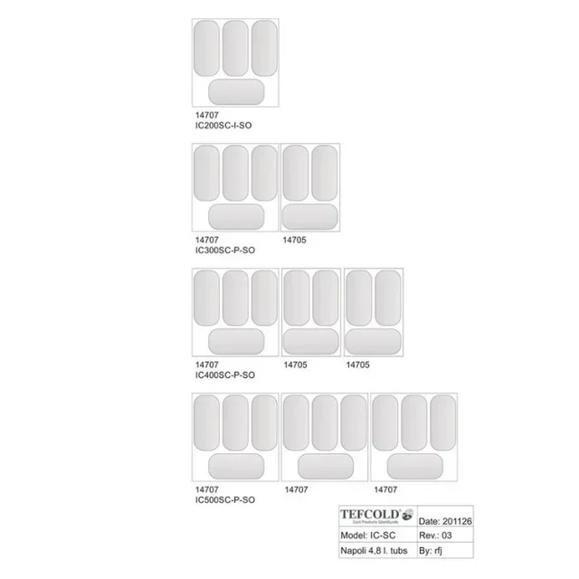 Congelatore a Pozzetto 350L Coperchio in Vetro Curvo