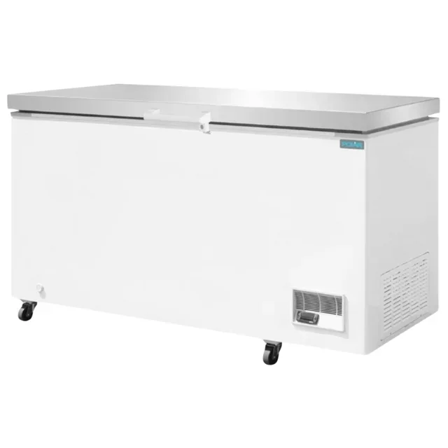 Freezer Horizontal Inox 378 L com Tampa