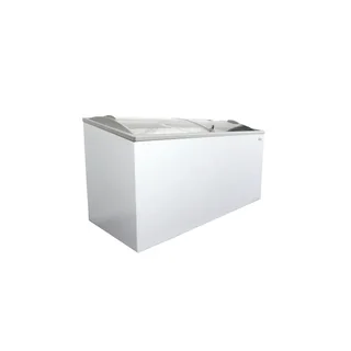 Glass Top Chest Freezer XXL Capacity 461 Litres