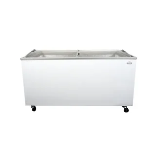 Glass Top Chest Freezer XXL Capacity 461 Litres