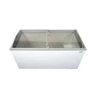 Glass Top Chest Freezer XXL Capacity 461 Litres