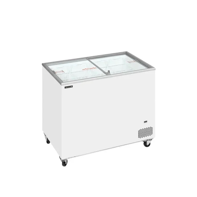 Sliding Door Chest Freezer Ice Cream 255 Litres