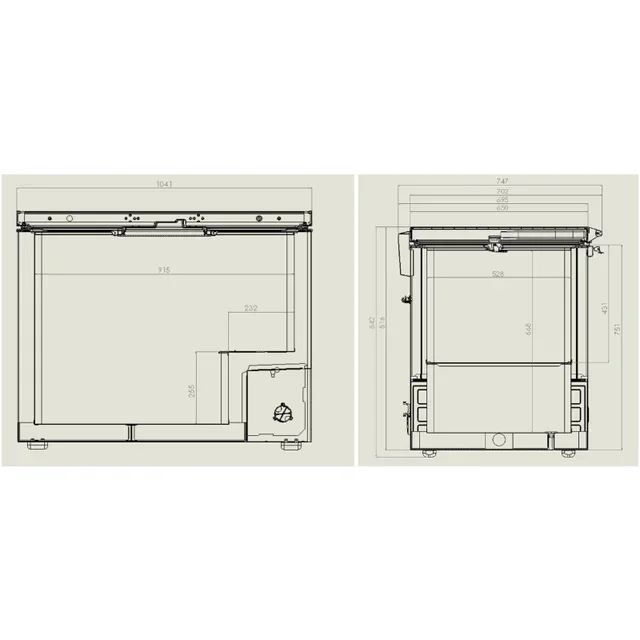 Freezer Horizontal Inox 305 Litros com Tampa Metálica