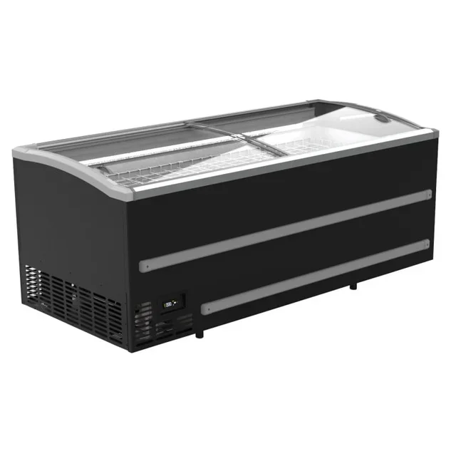 Professional Black Chest Freezer 988 Litres for Commercial Use