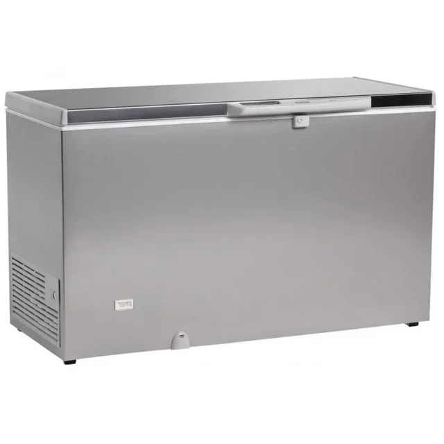 Congelador Horizontal 370L Acabamento Inox - Capacidade Profissional