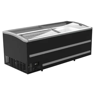 Black Chest Freezer Large Capacity 1136 L - Professional Supermarket Refrigeration
