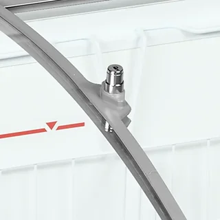 Professional Chest Freezer Ice Cream 481 Liters