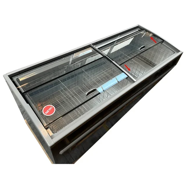 Freezer Horizontal Cinza Profissional 530 Litros - Frio Estático