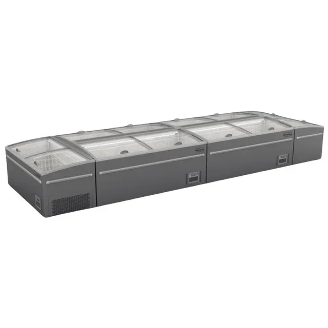 Chest Freezer 630 Liters Metallic Grey - Professional Supermarket Refrigeration