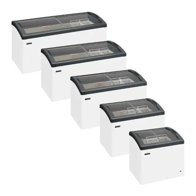 Professioneller Eiscreme-Gefrierschrank 418 Liter